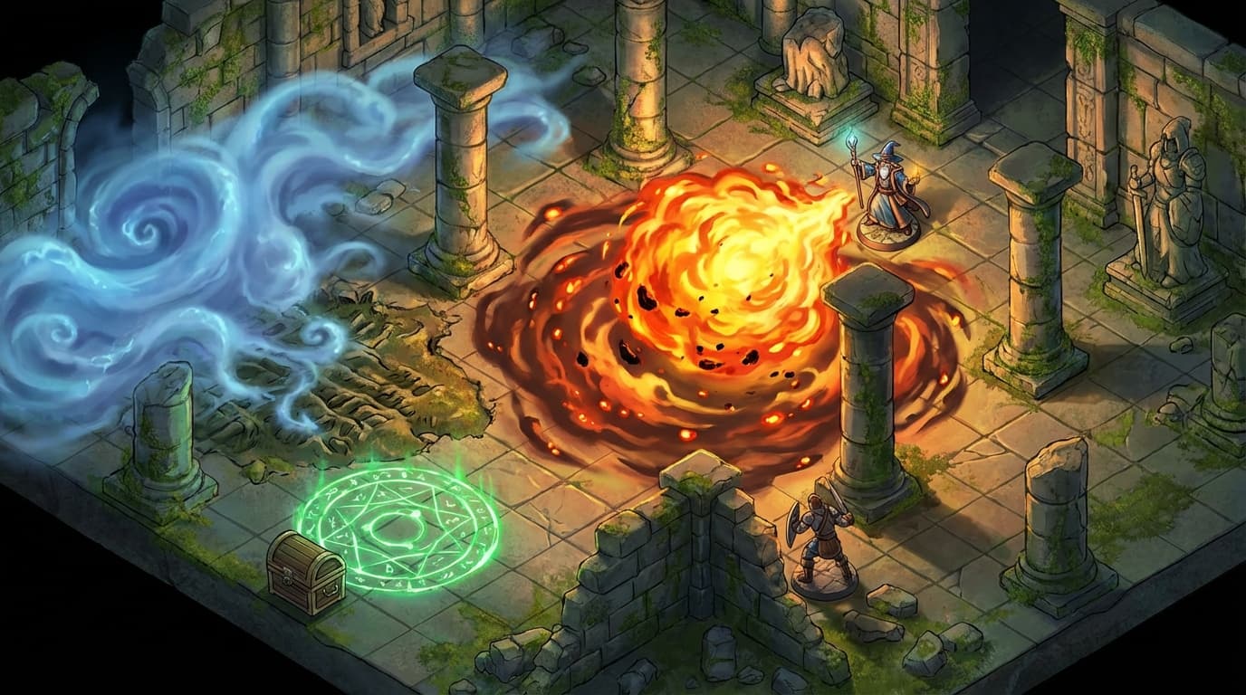 Entfessle dynamische Kämpfe: Das neue TT-RPG Effektsystem ist da!