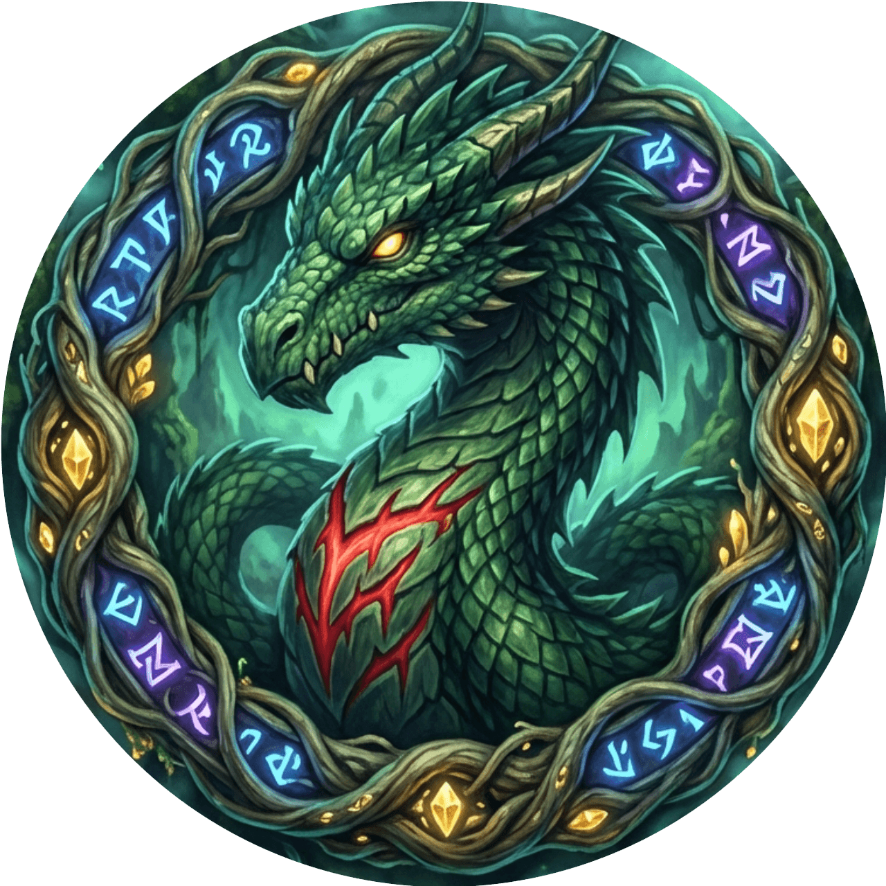 A Green Dragon