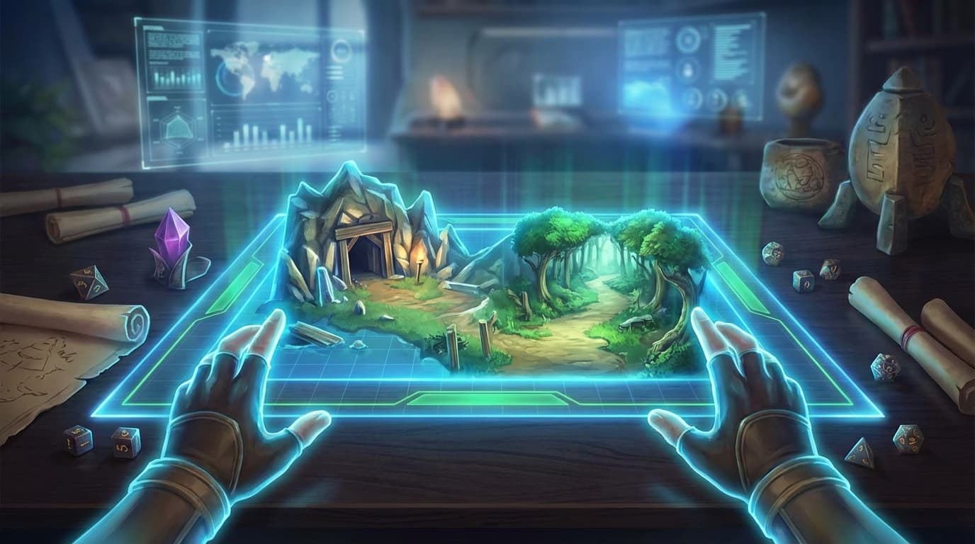 Off-Rail Players? Generate Instant Maps with TT-RPG!