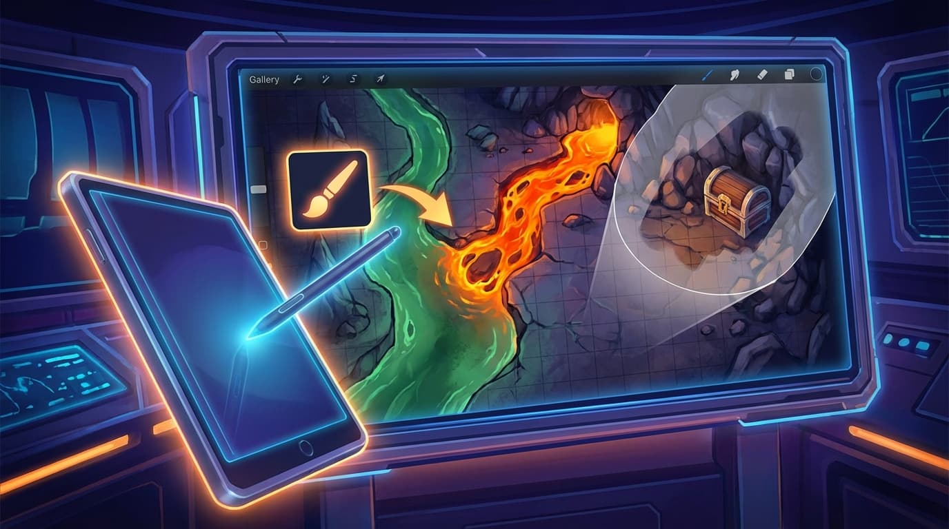 Master Your Maps: Precision Editing with TT-RPG's Brush Tool & Masking