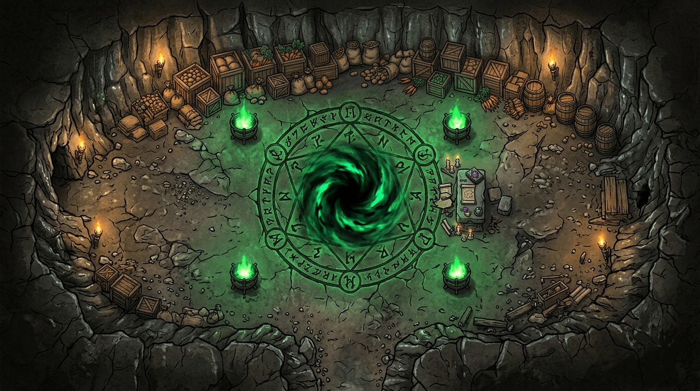 Cave Ritual Room