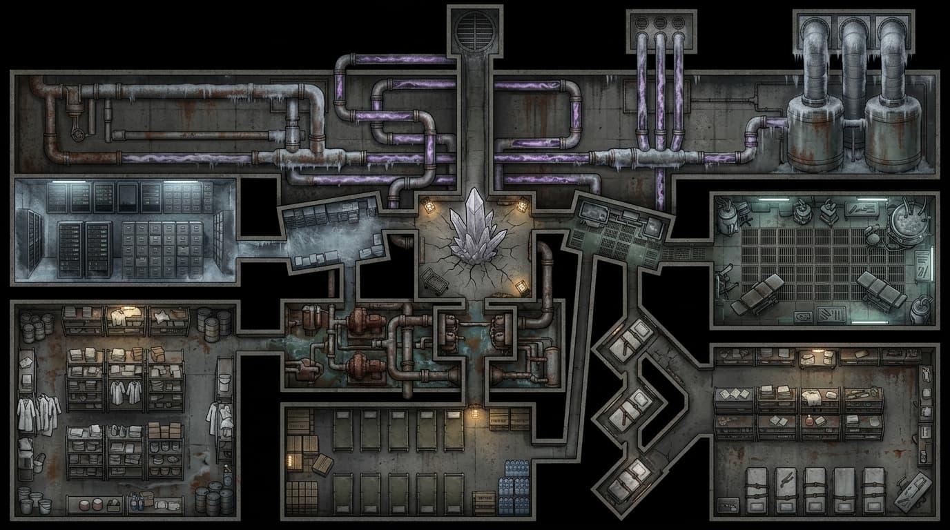 Enolsis foundation basement