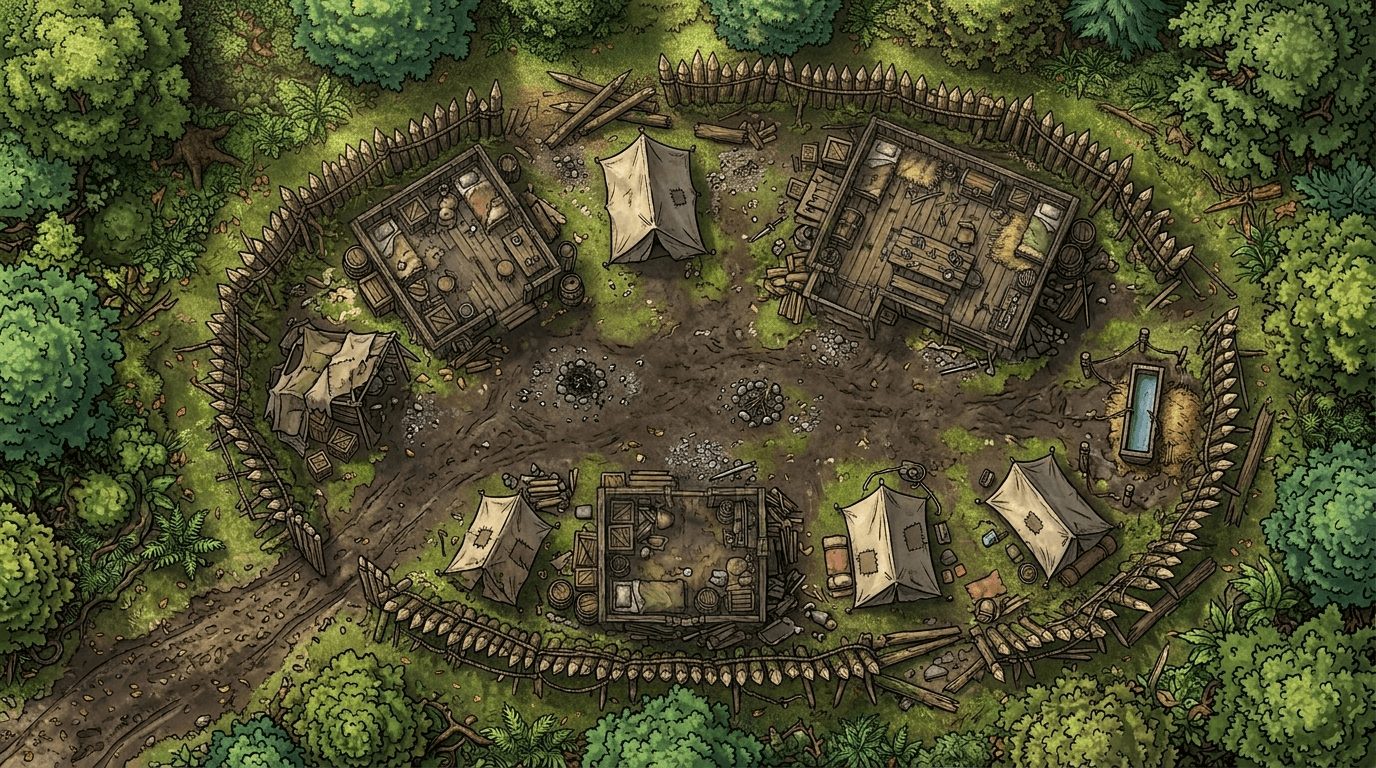 The bandit camp